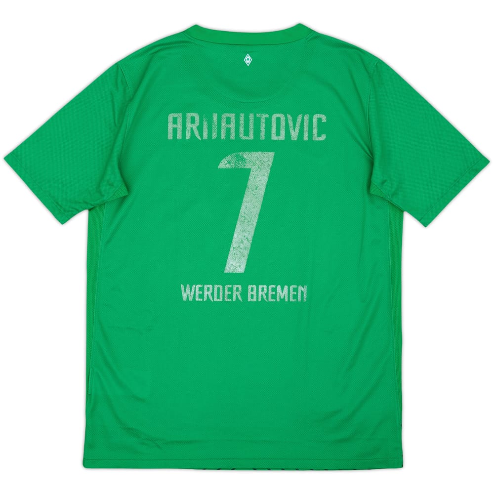 2011-12 Werder Bremen Home Shirt Arnautovic #7 - 4/10 - (XL.Boys)