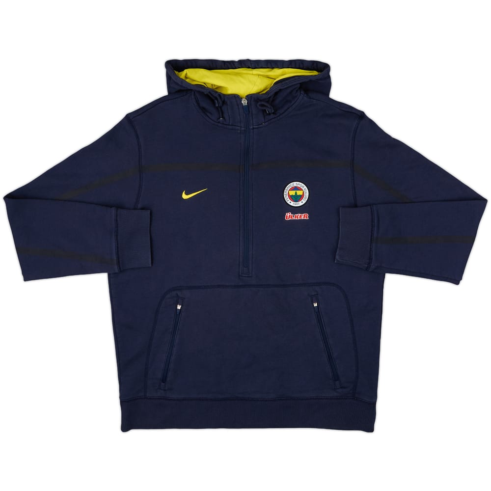 2013-14 Fenerbahce Basketball Nike Hooded Track Jacket - 8/10 - (L)