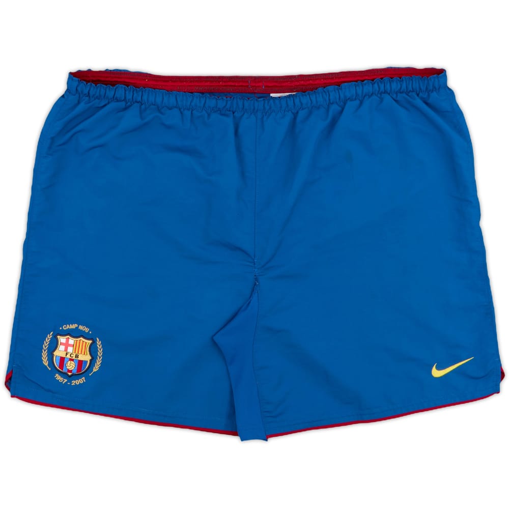 2007-08 Barcelona Home Shorts - 6/10 - (XL)