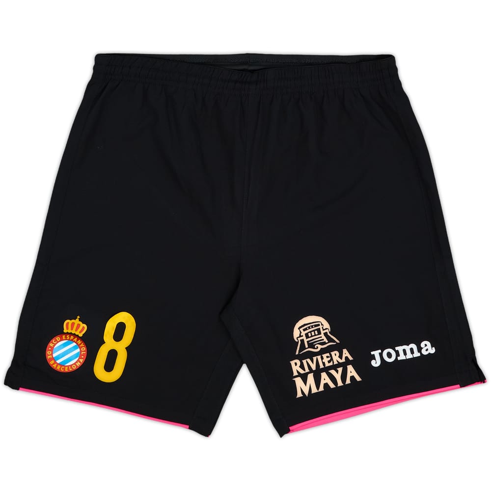 2016-17 Espanyol Player Issue Third Shorts #8 - 5/10 - (S)