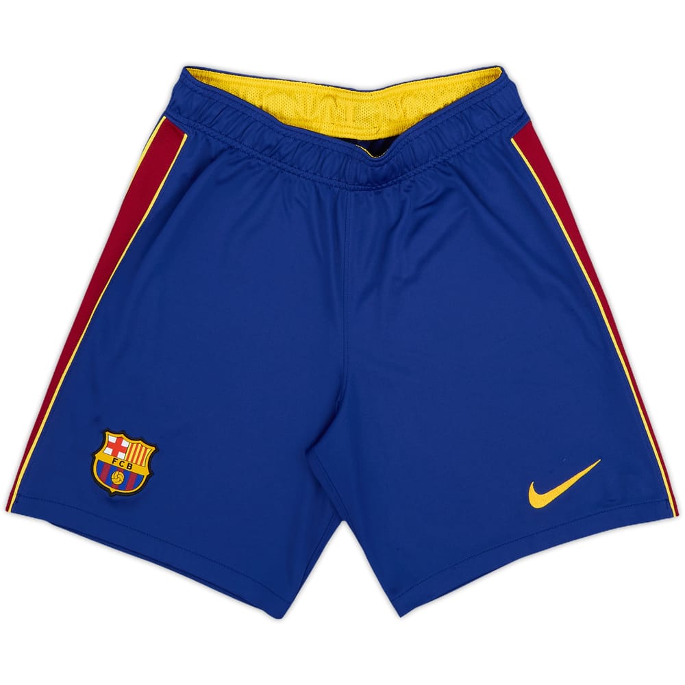 2020-21 Barcelona Home Shorts - 8/10 - (S)