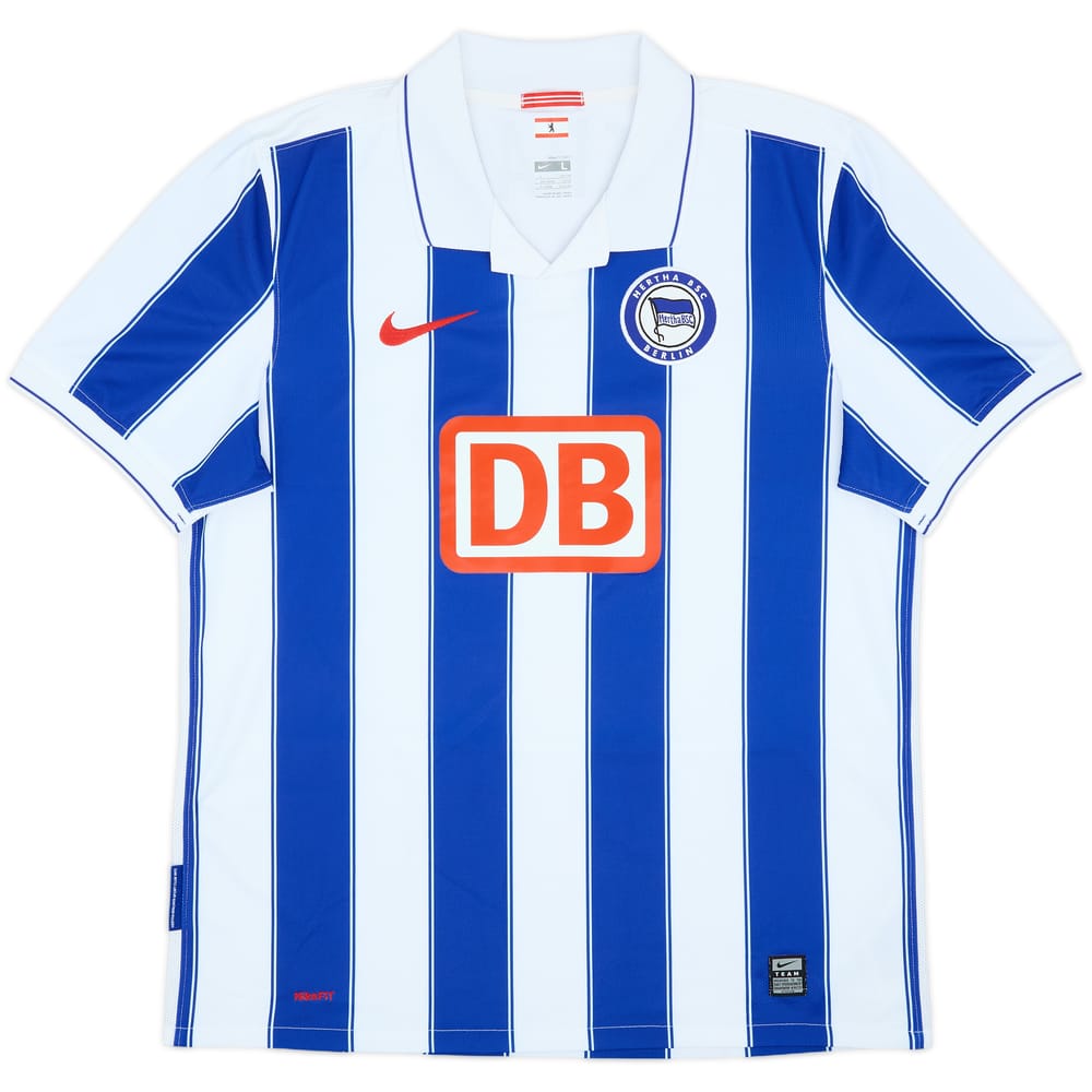 2009-10 Hertha Berlin Home Shirt - 8/10 - (L)