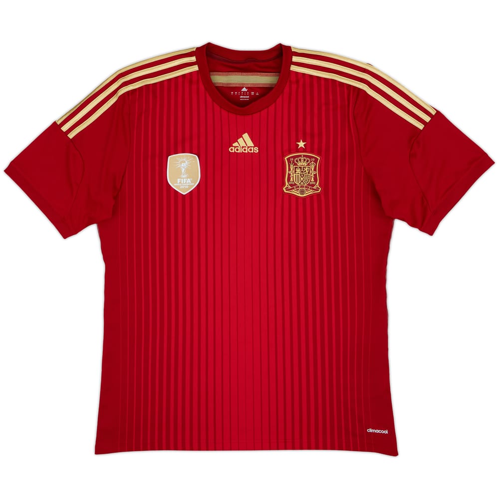 2013-15 Spain Home Shirt - 7/10 - (L)
