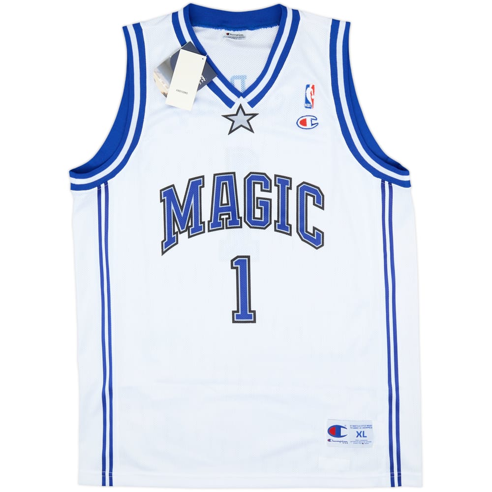 2003-04 Orlando Magic McGrady #1 Champion Home Jersey (XL)