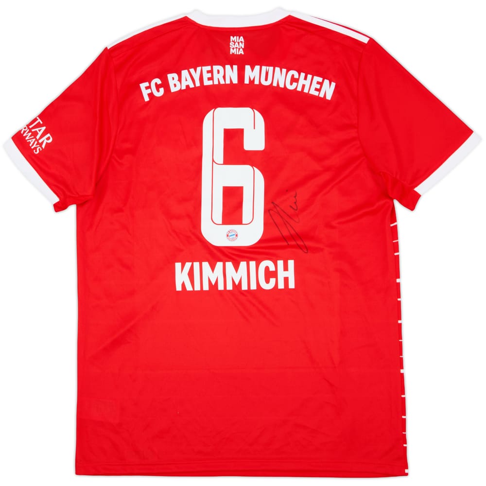 2022-23 Bayern Munich Signed Home Shirt Kimmich #6 (L)