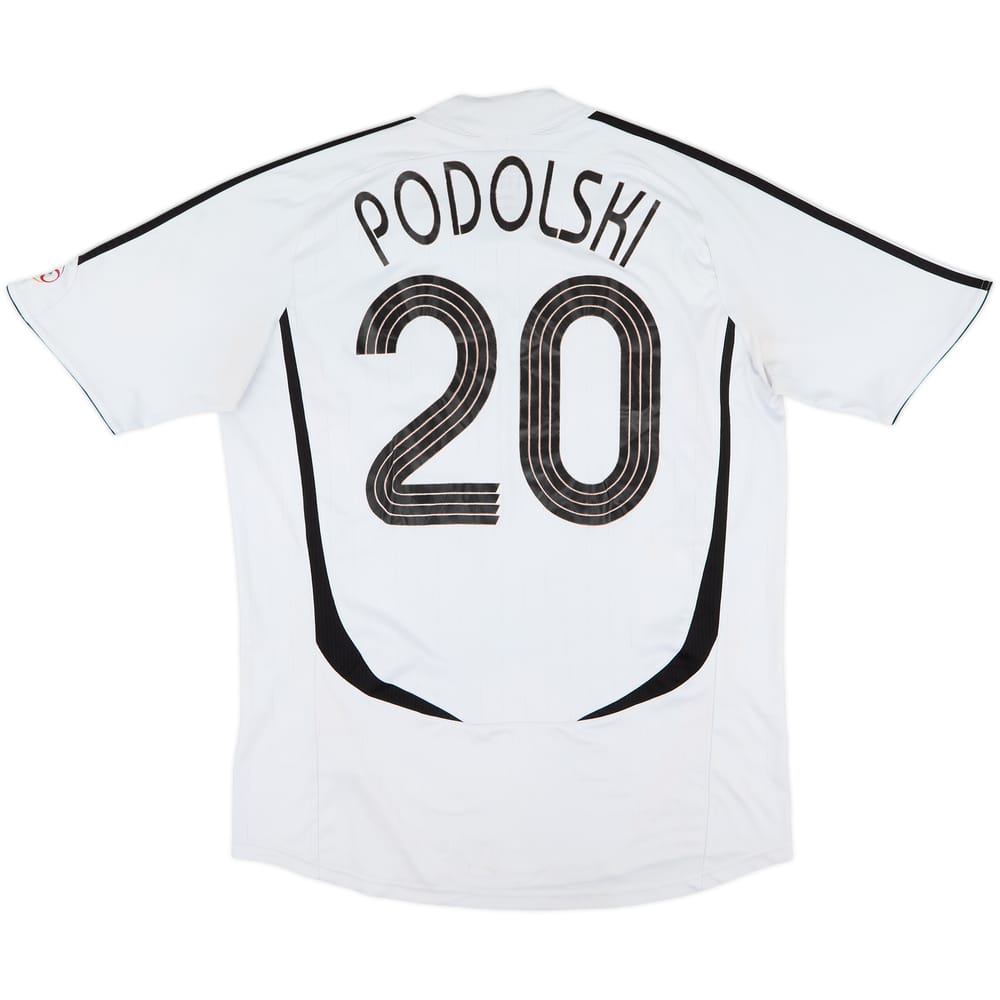 2005-07 Germany Home Shirt Podolski #20 - 4/10 - (L)