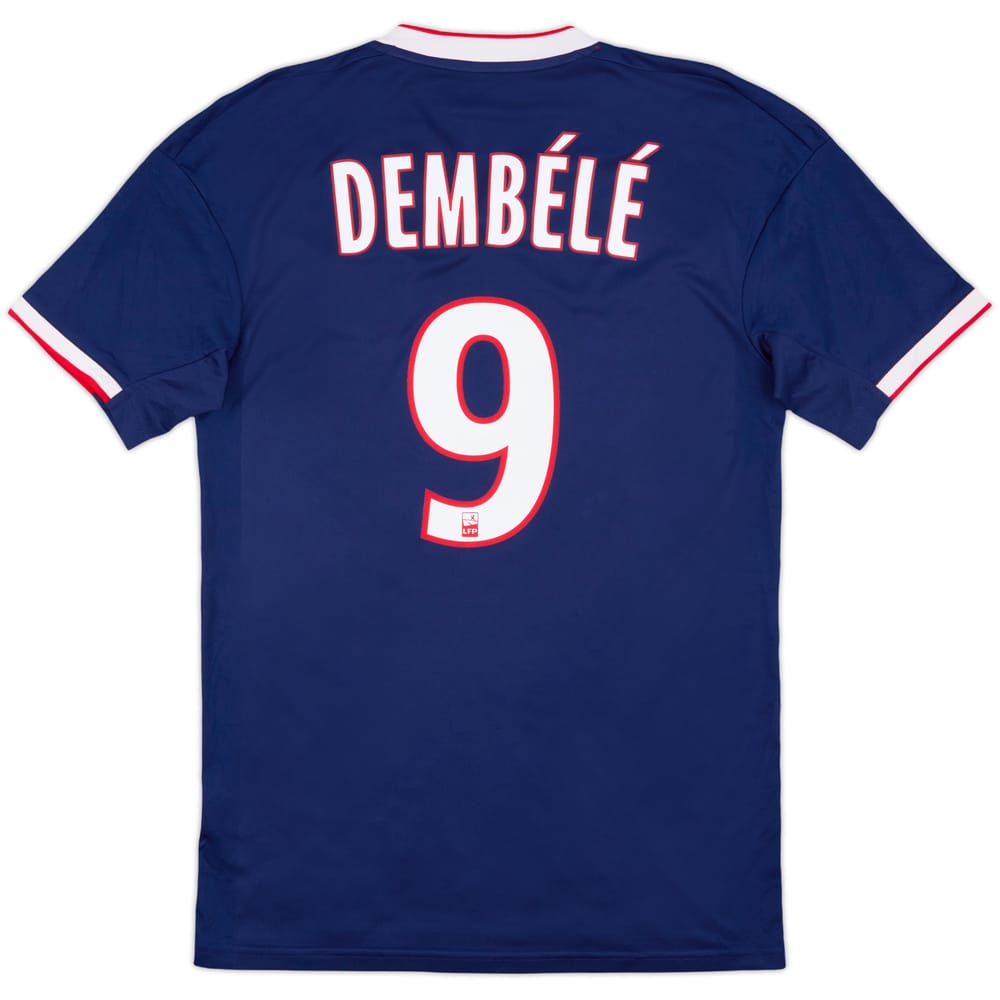 2019-20 Lyon Away Shirt Dembele #9 - 7/10 - (S)