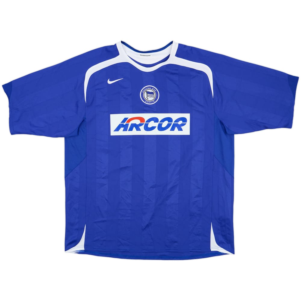 2005-06 Hertha Berlin Home Shirt - 8/10 - (XXL)