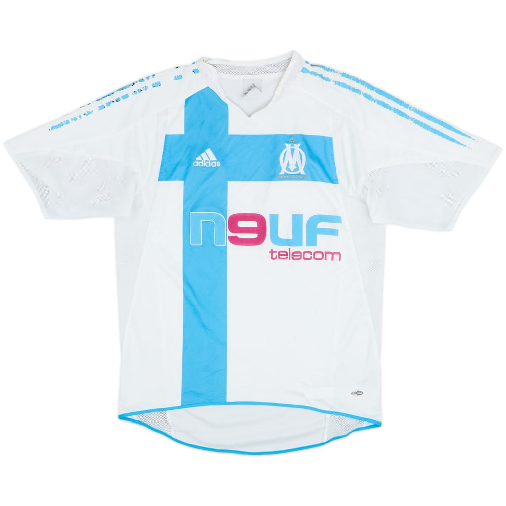 2004-05 Olympique Marseille Home Shirt - 4/10 - (S)