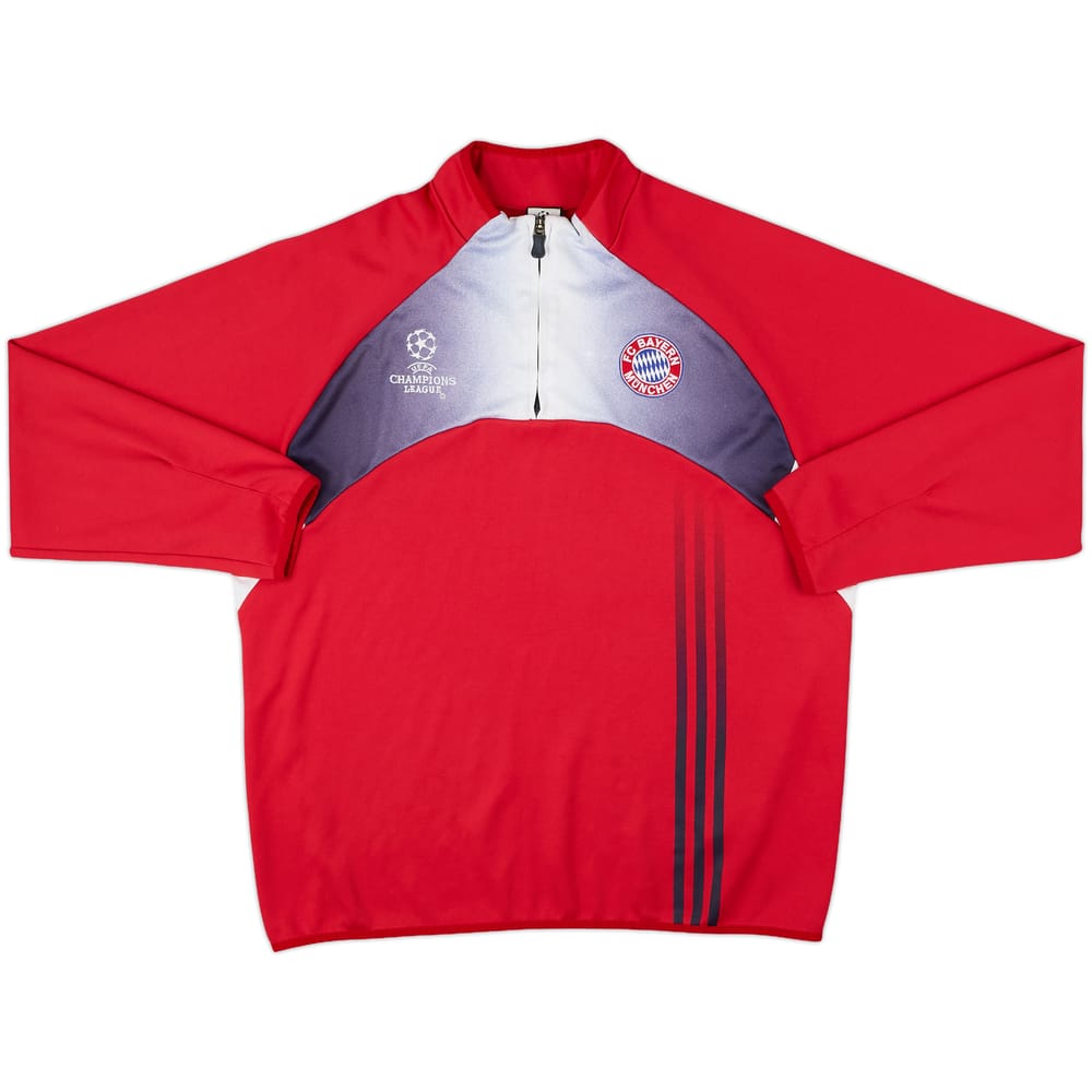 2003-04 Bayern Munich CL adidas 1/4 Sweat Top - 6/10 - (M/L)