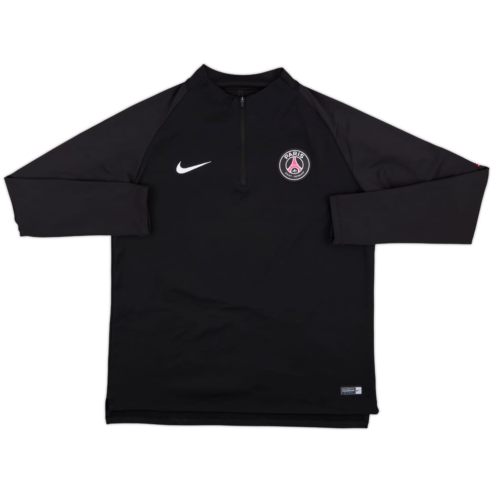 2020-21 Paris Saint-Germain Nike 1/4 Zip Drill Top - 5/10 - (L)