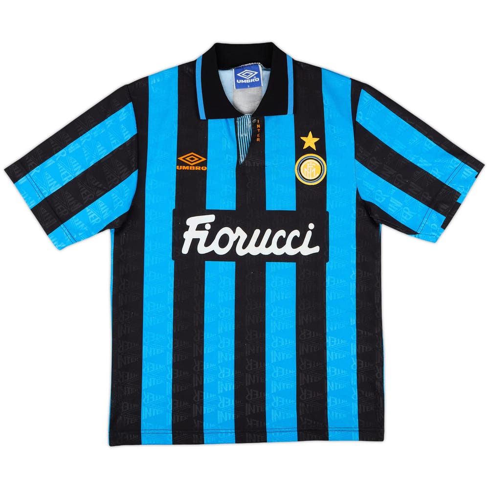 1992-94 Inter Milan Home Shirt - 8/10 - (S)