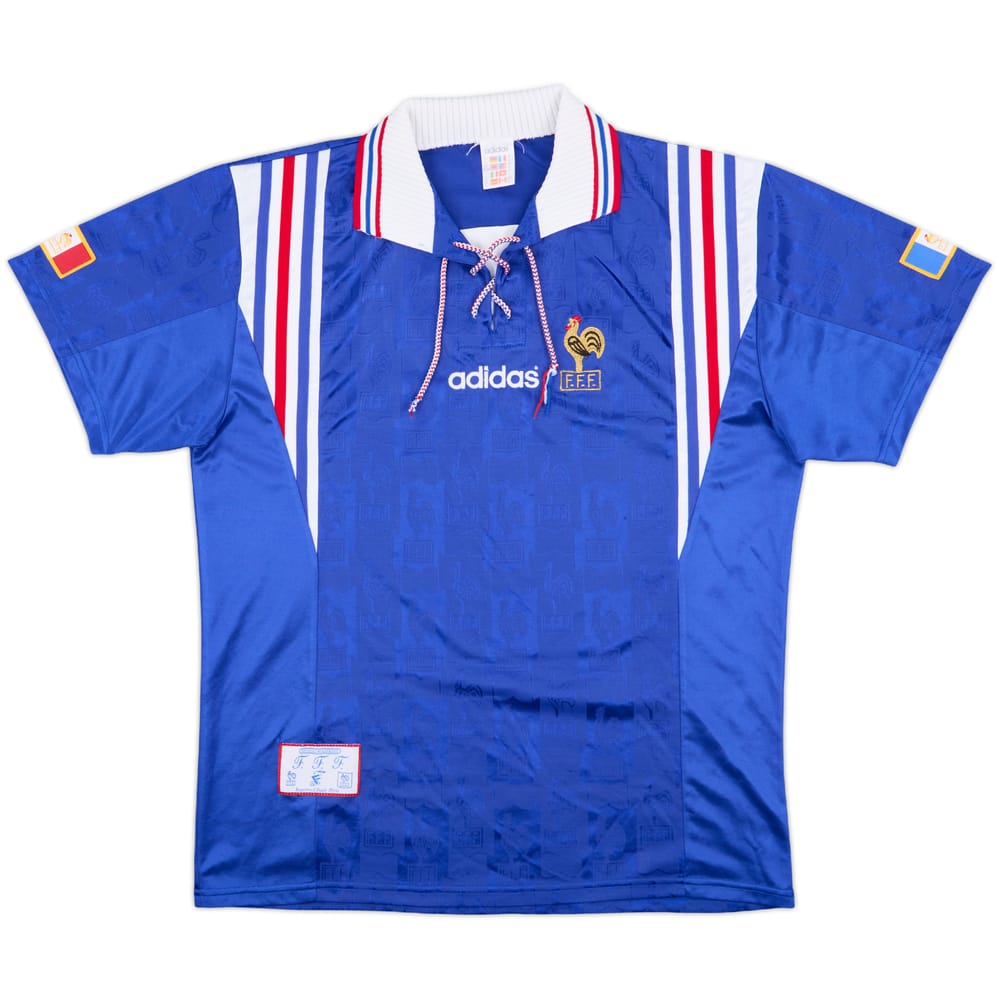 1996-98 France Home Shirt - 8/10 - (L)
