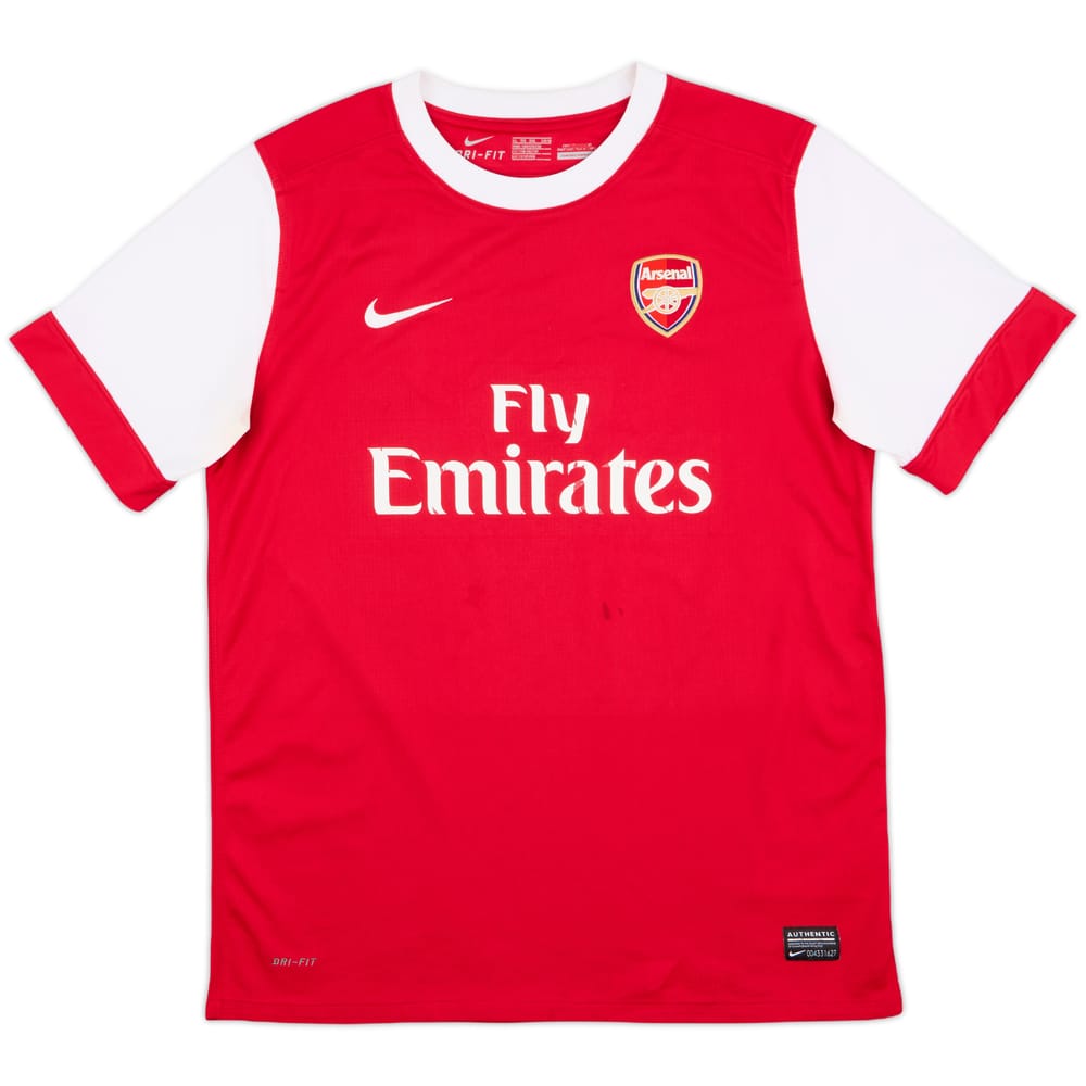 2010-11 Arsenal Home Shirt - 5/10 - (XL.Boys)