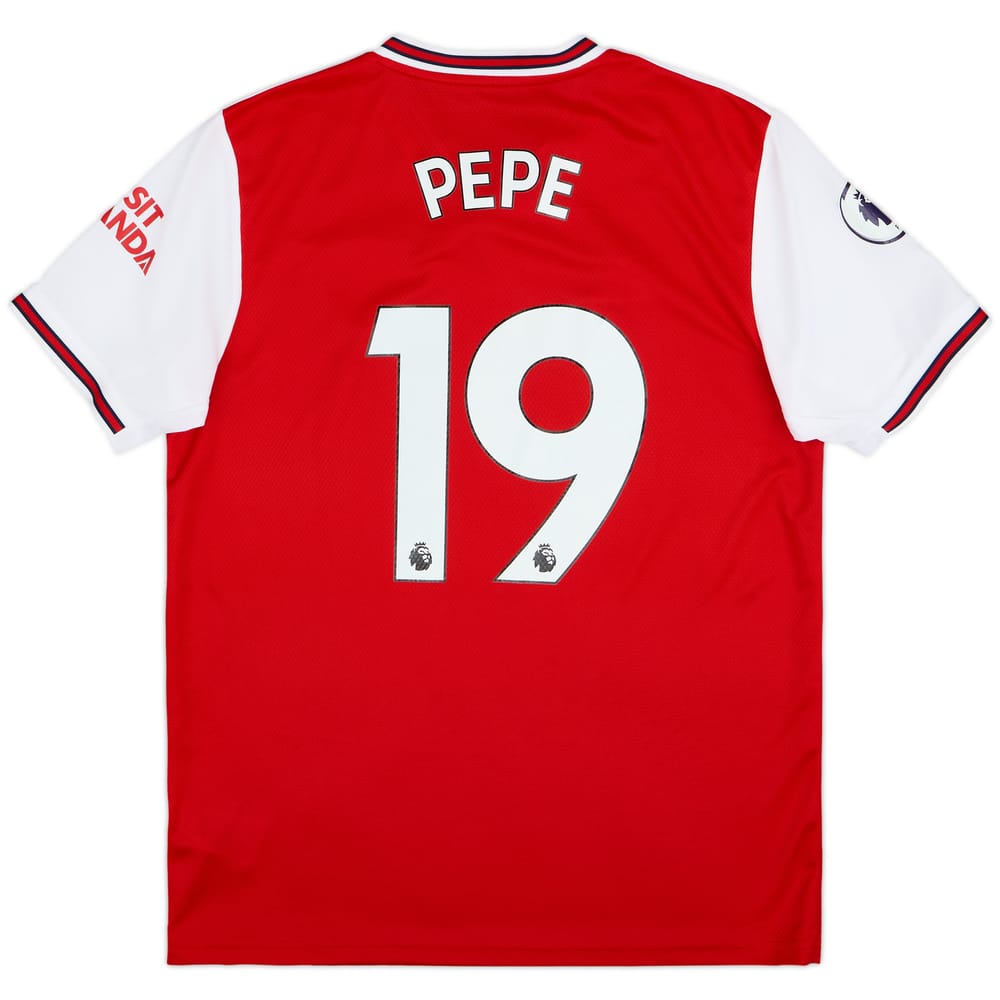 2019-20 Arsenal Home Shirt Pepe #19 - 9/10 - (L)