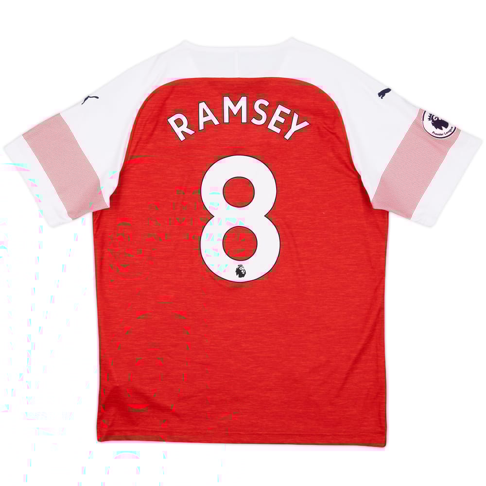 2018-19 Arsenal Home Shirt Ramsey #8 - 10/10 - (L)