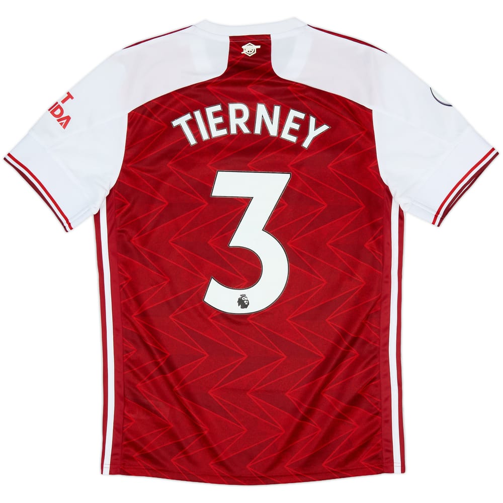 2020-21 Arsenal Home Shirt Tierney #3 - 5/10 - (M)