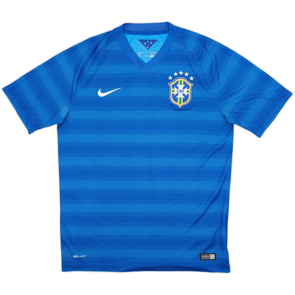 2014-15 Brazil Away Shirt - 9/10 - (M)