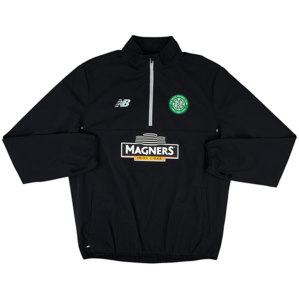 2015-16 Celtic New Balance 1/4 Zip Track Jacket - 6/10 - (XL)