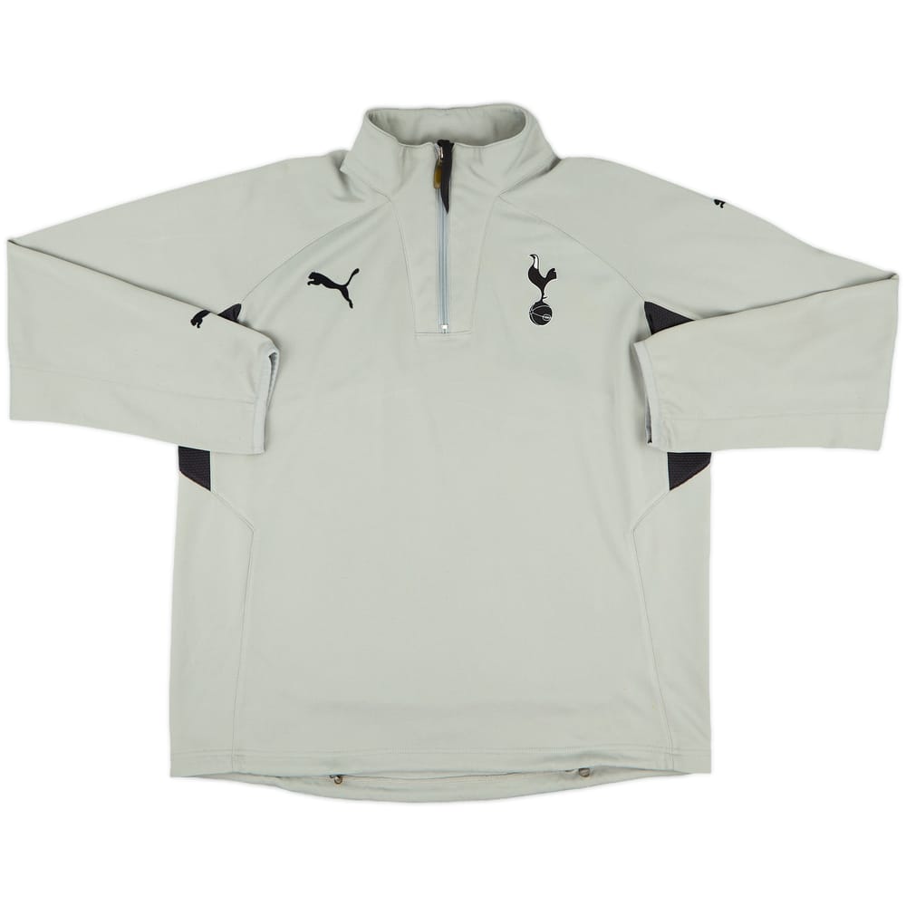 2008-09 Tottenham Puma 1/4 Zip Sweat Top - 8/10 - (M)