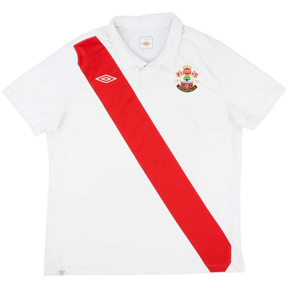 2010-11 Southampton 125 Years Home Shirt - 7/10 - (XL)