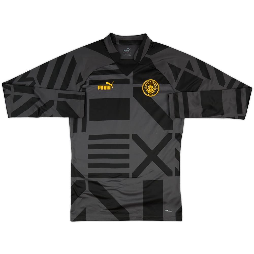 2022-23 Manchester City Puma Drill Top - 9/10 - (S)
