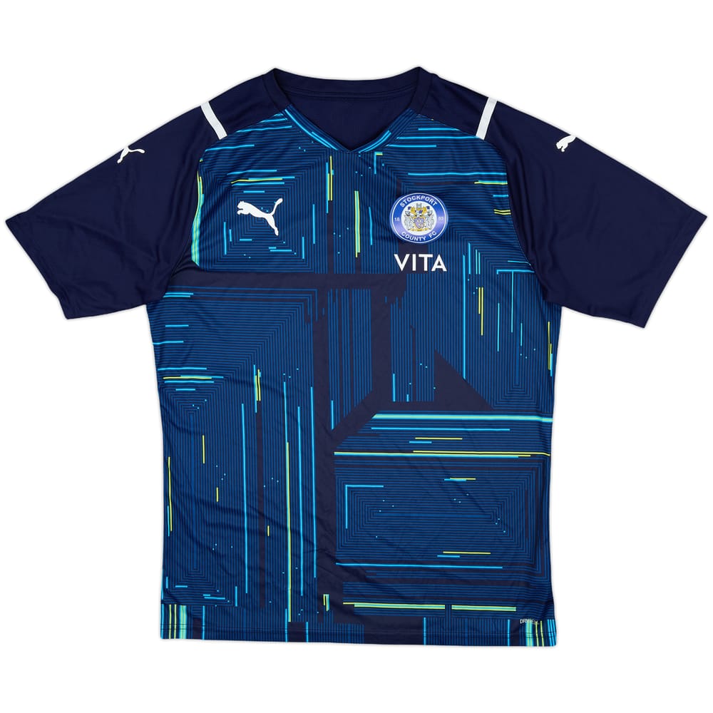 2022-23 Stockport County Puma Training Shirt - 10/10 - (L)