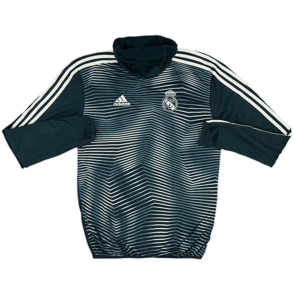2018-19 Real Madrid adidas Drill Top - 9/10 - (S)
