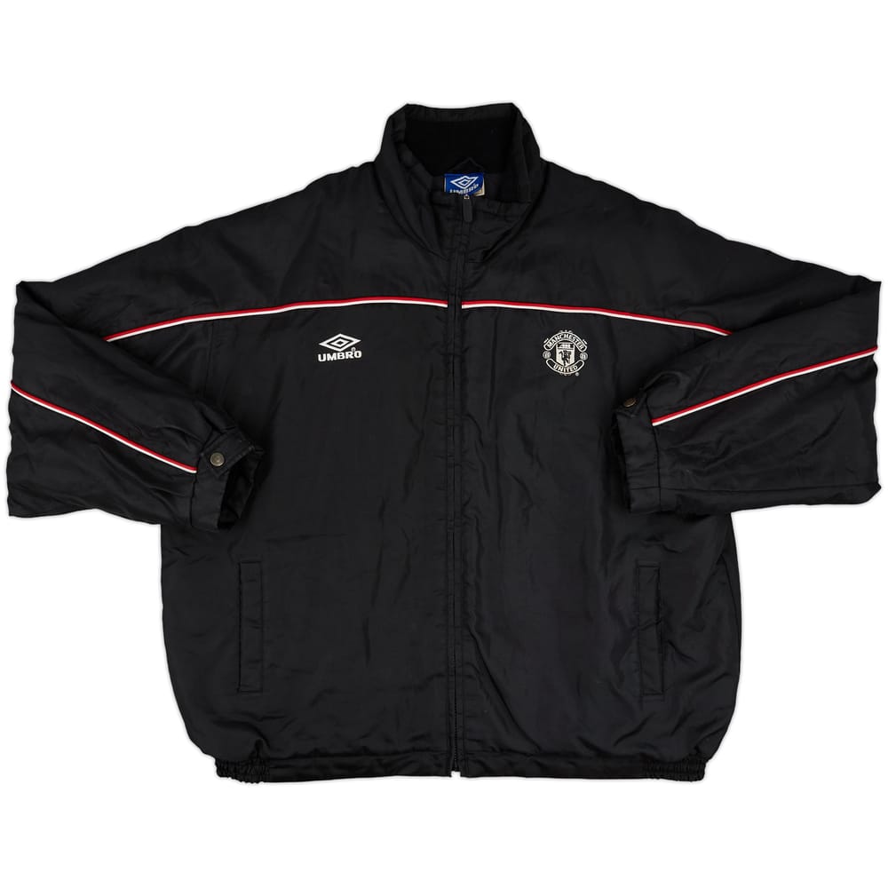 1999-00 Manchester United Umbro Padded Bench Coat - 8/10 - (XXL)