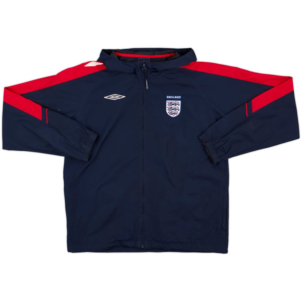 2007-09 England Umbro Hooded Rain Jacket - 7/10 - (L)