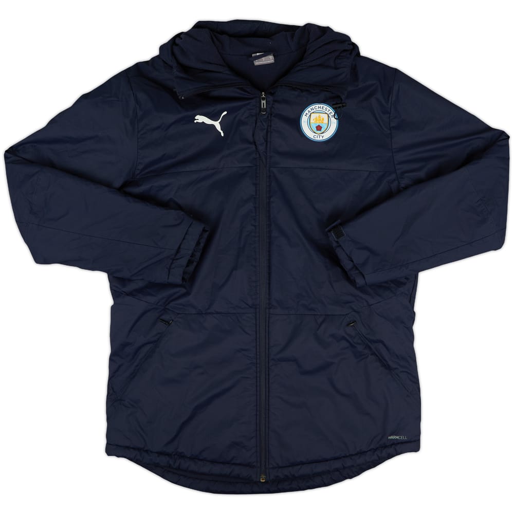 2022-23 Manchester City Puma Padded Bench Coat - 10/10 - (M)