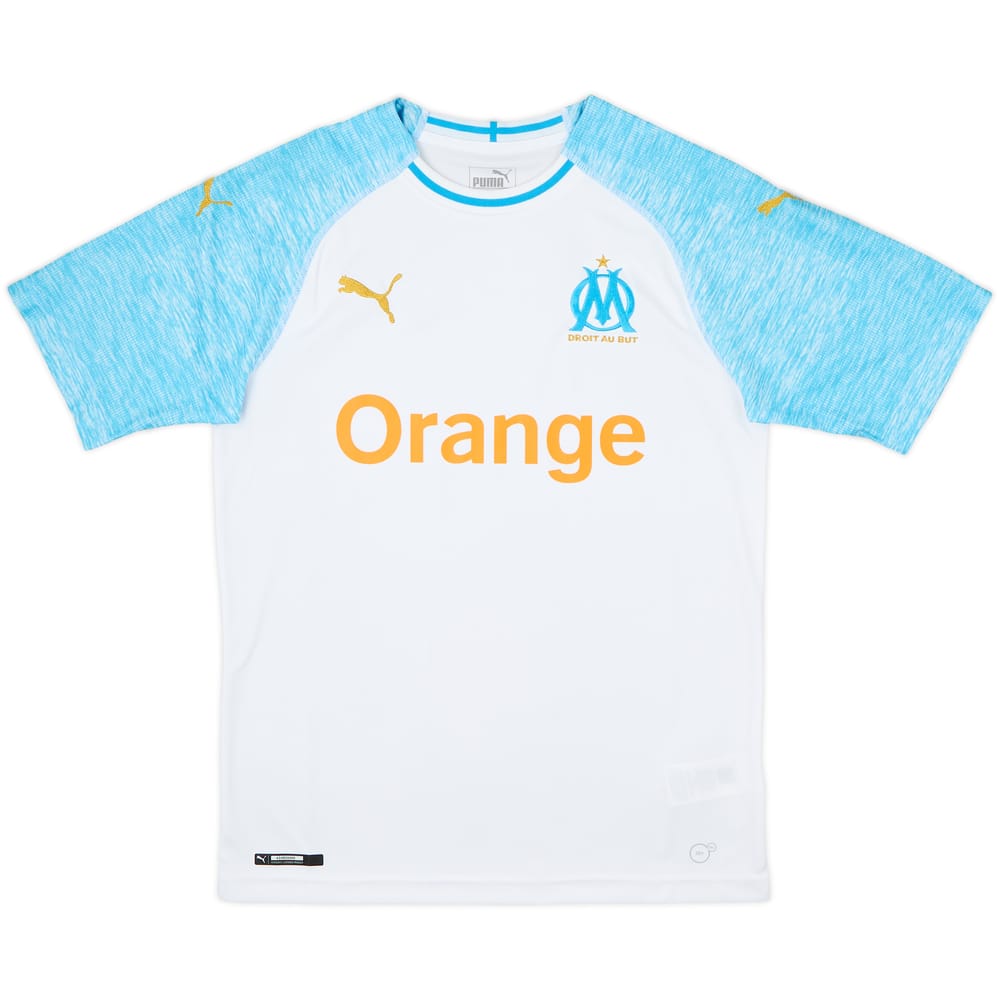 2018-19 Olympique Marseille Home Shirt - 8/10 - (S)