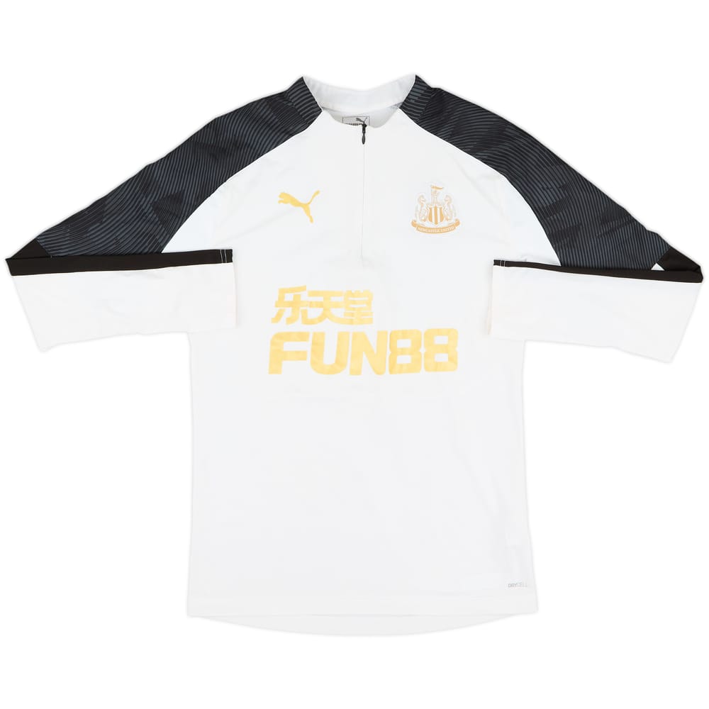 2019-20 Newcastle Puma 1/4 Zip Sweat Top - 6/10 - (S)