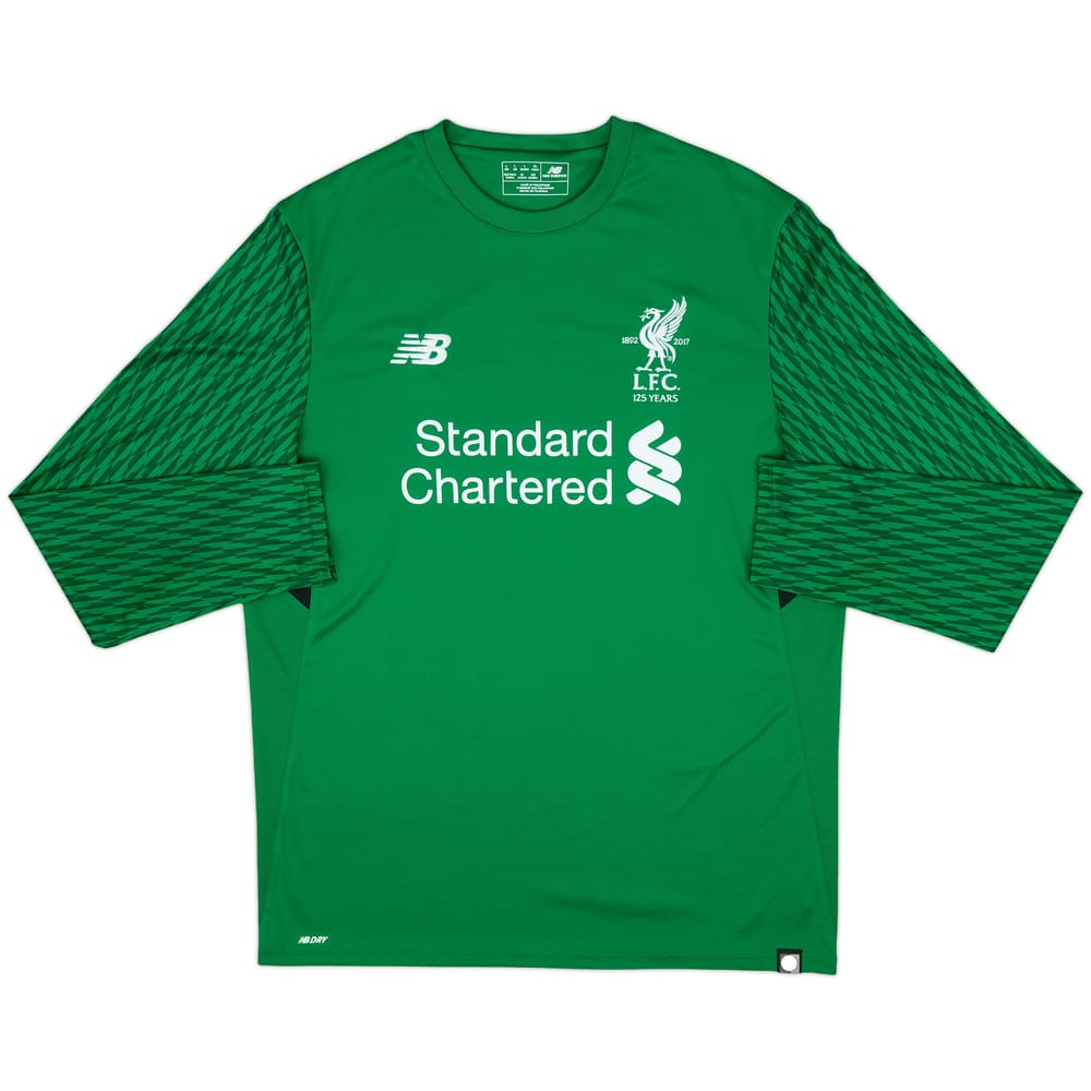 2017-18 Liverpool '125 Years' GK Shirt - 9/10 - (L)