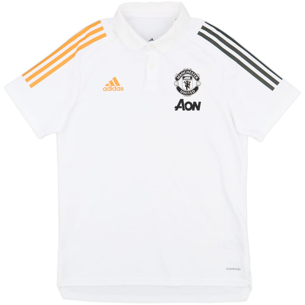 2020-21 Manchester United adidas Polo Shirt - 10/10 - (M)