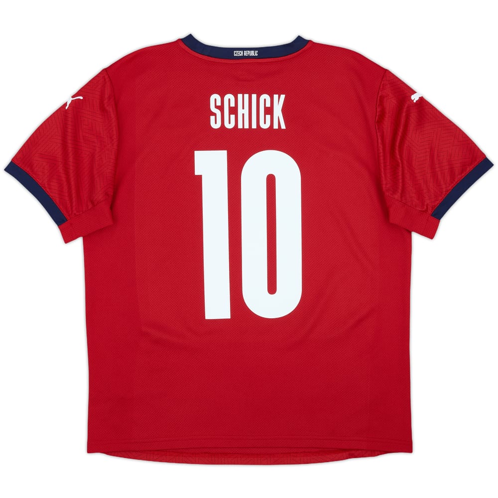 2020-22 Czech Republic Home Shirt Schick #10 - 10/10 - (L)