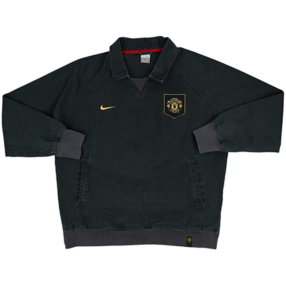 2004-05 Manchester United Nike Drill Top - 8/10 - (XL)