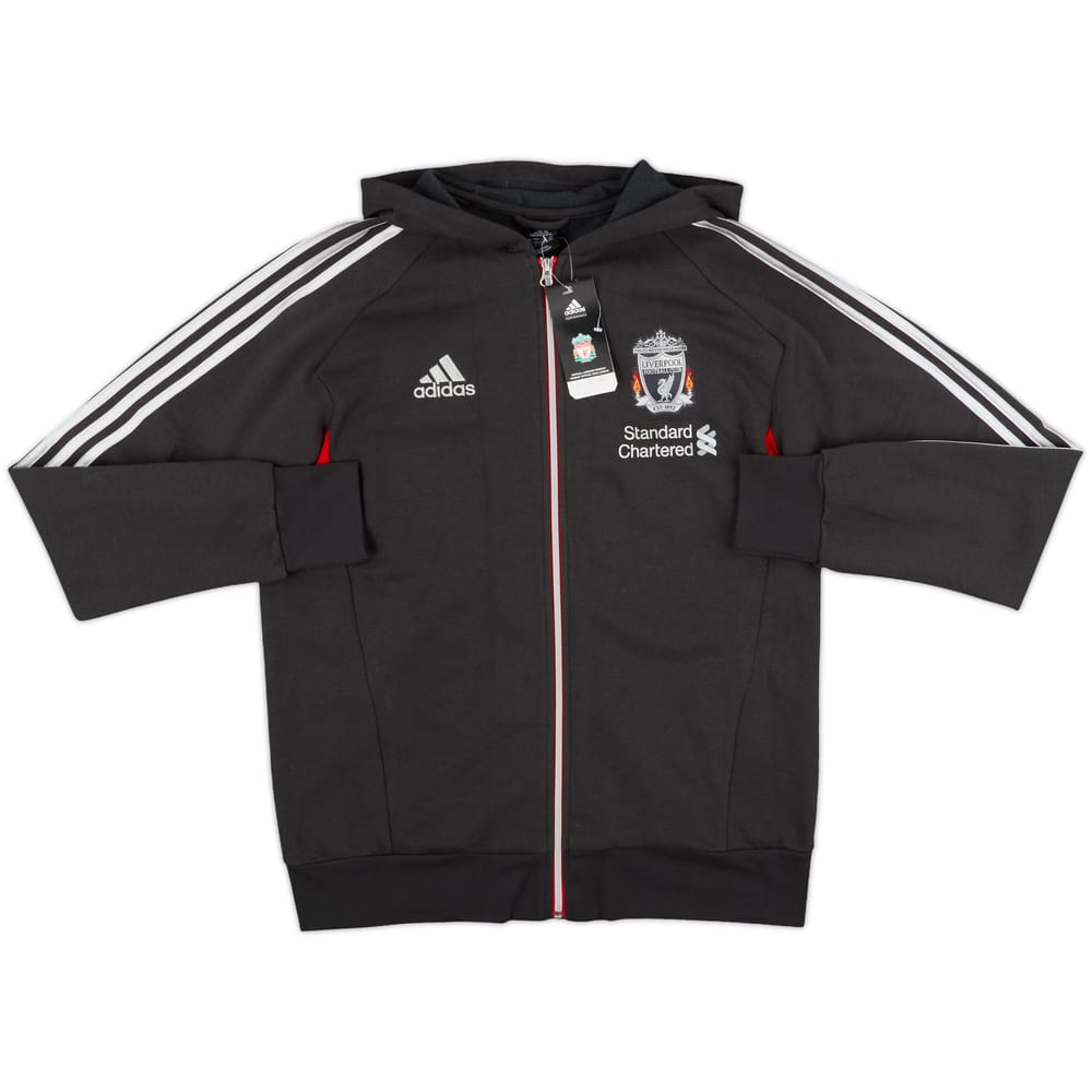 2011-12 Liverpool adidas Hooded Track Jacket (L/XL)