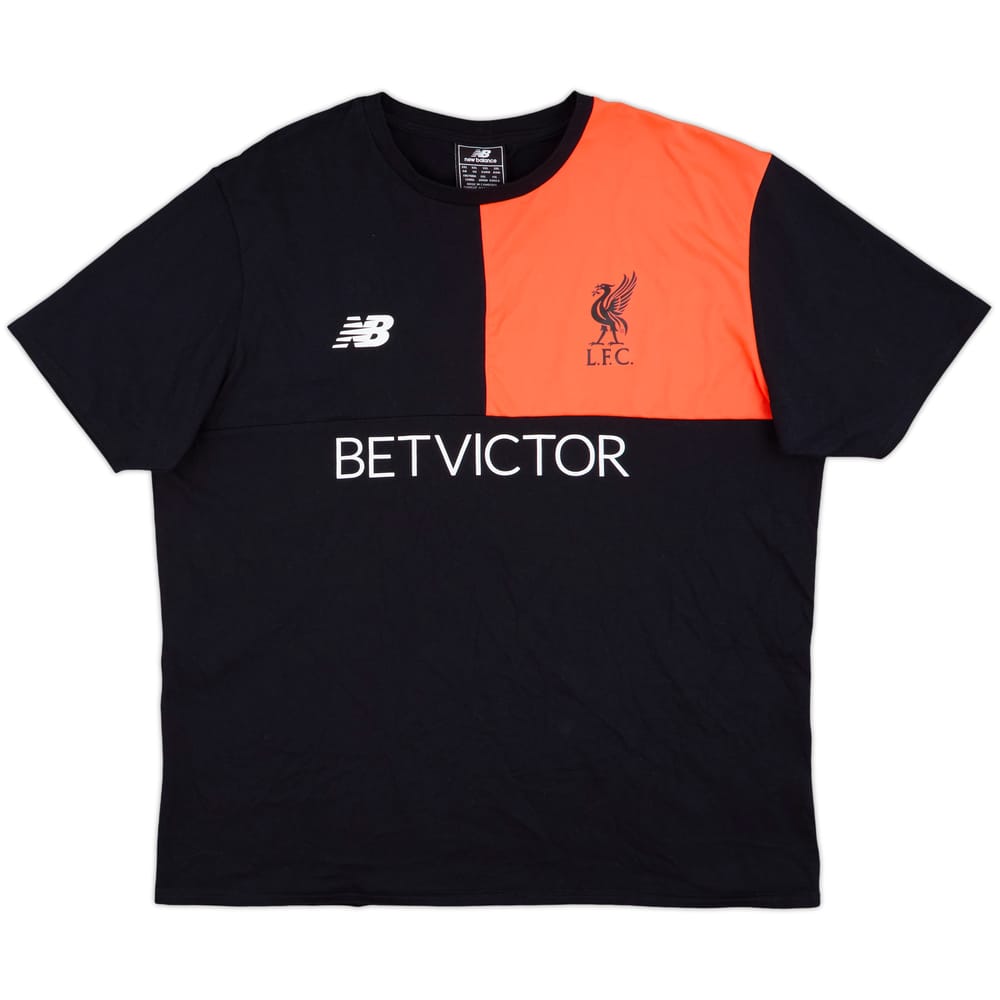 2016-17 Liverpool New Balance Cotton Tee - 8/10 - (XXL)