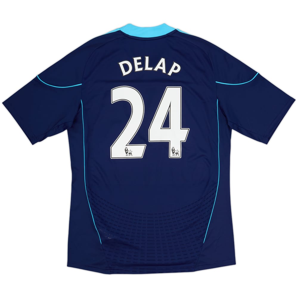 2010-12 Stoke City Away Shirt Delap #24 - 9/10 - (L)