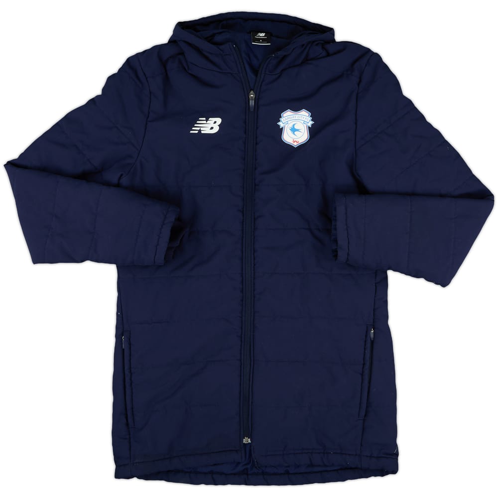 2024-25 Cardiff City New Balance Padded Bench Coat - 9/10 - (S)