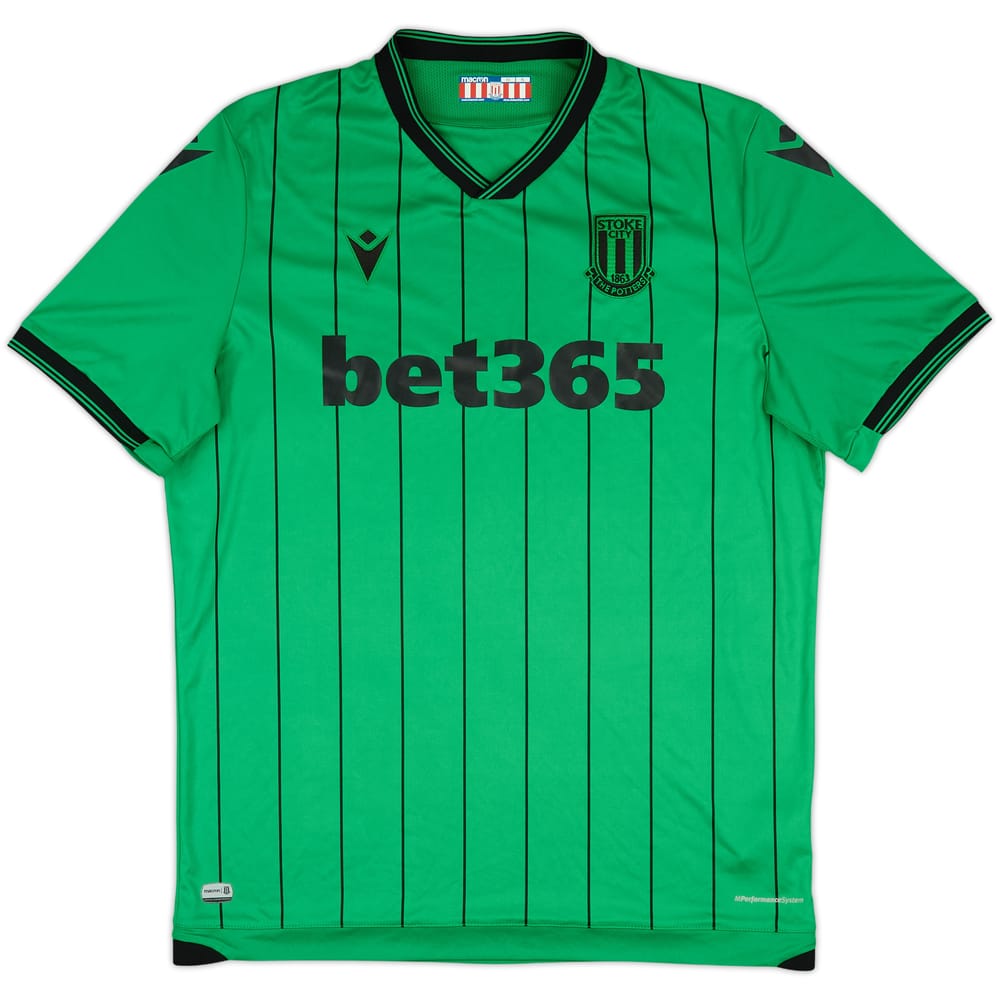 2021-22 Stoke City Away Shirt - 7/10 - (XL)