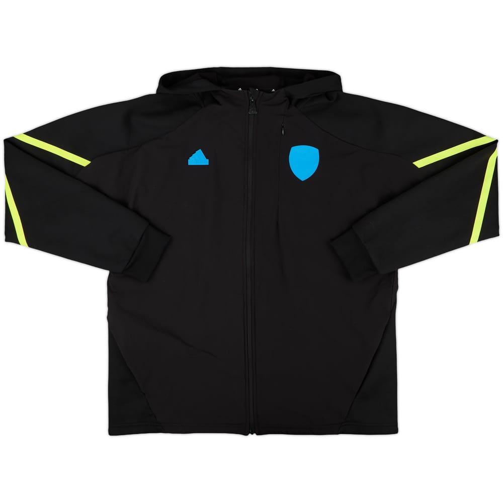 2023-24 Arsenal adidas Hooded Track Jacket - 9/10 - (XL)