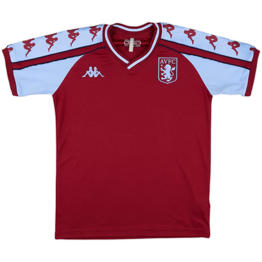 2019-20 Aston Villa Kappa Retro Shirt - 10/10 - (S)