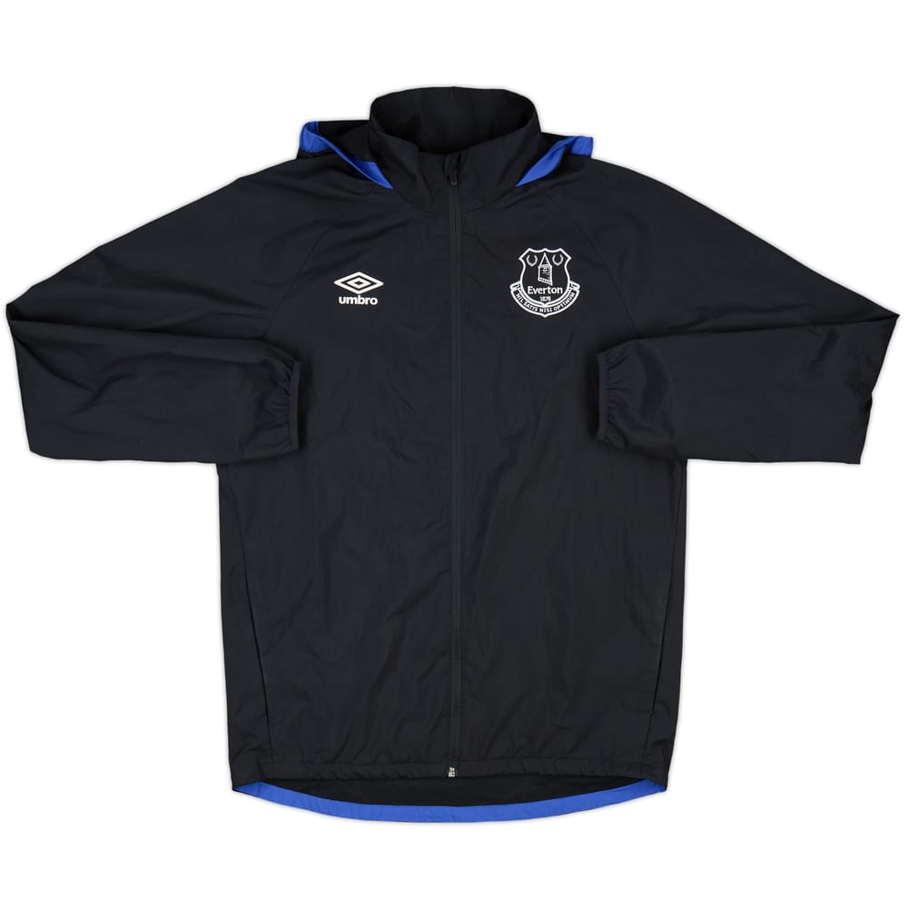 2016-17 Everton Umbro Hooded Rain Jacket - 10/10 - (M)