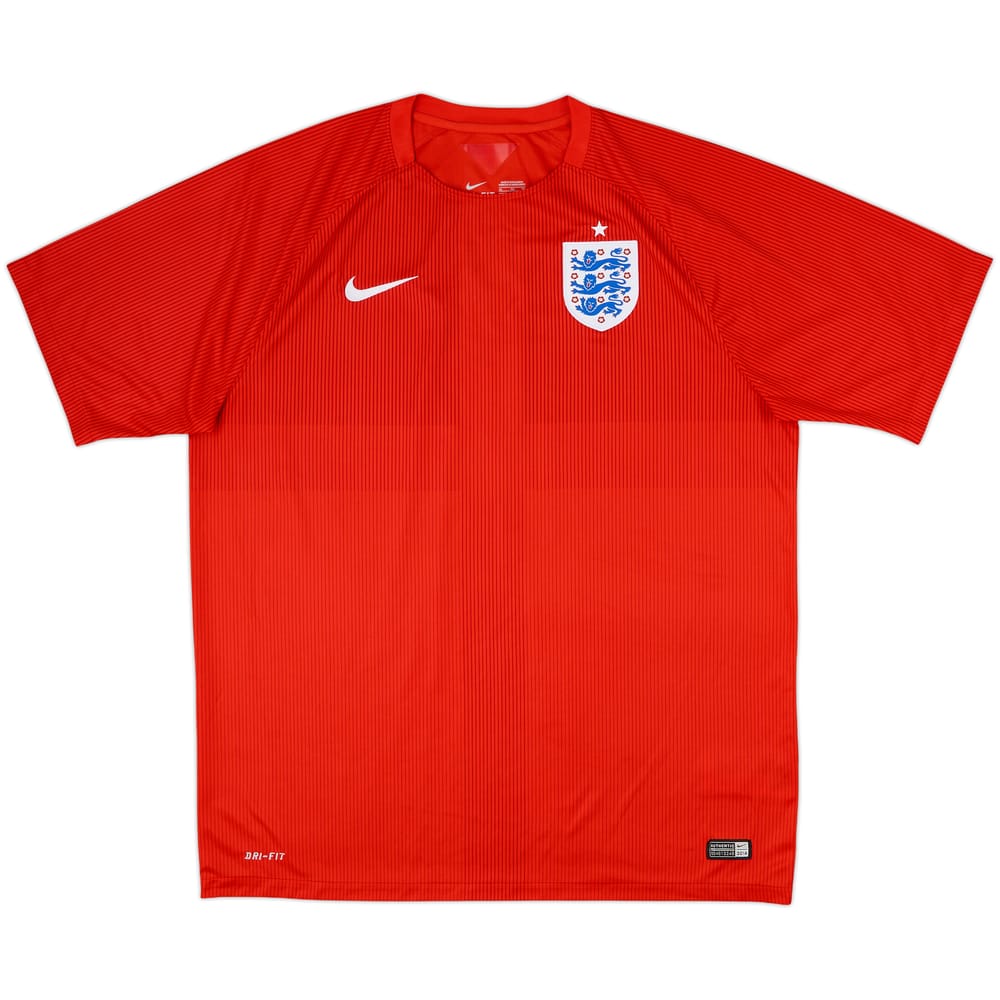 Camiseta de visitante de England 2014-15 - 10/10 - (XL)
