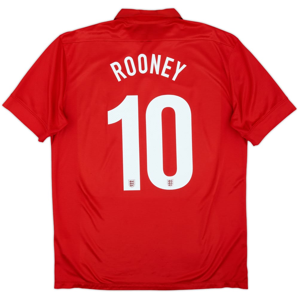 2013 England Away 150th Anniversary Shirt Rooney #10 - 8/10 - (L)