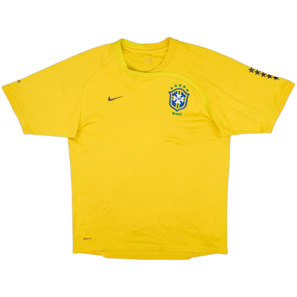 2008-10 Brazil Nike Training Shirt - 7/10 - (M)