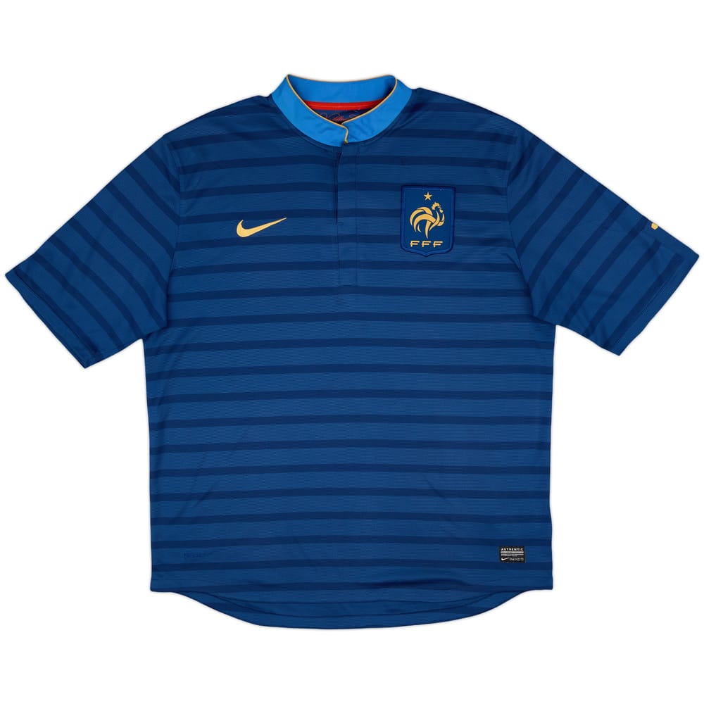 2012-13 France Home Shirt - 8/10 - (XL)