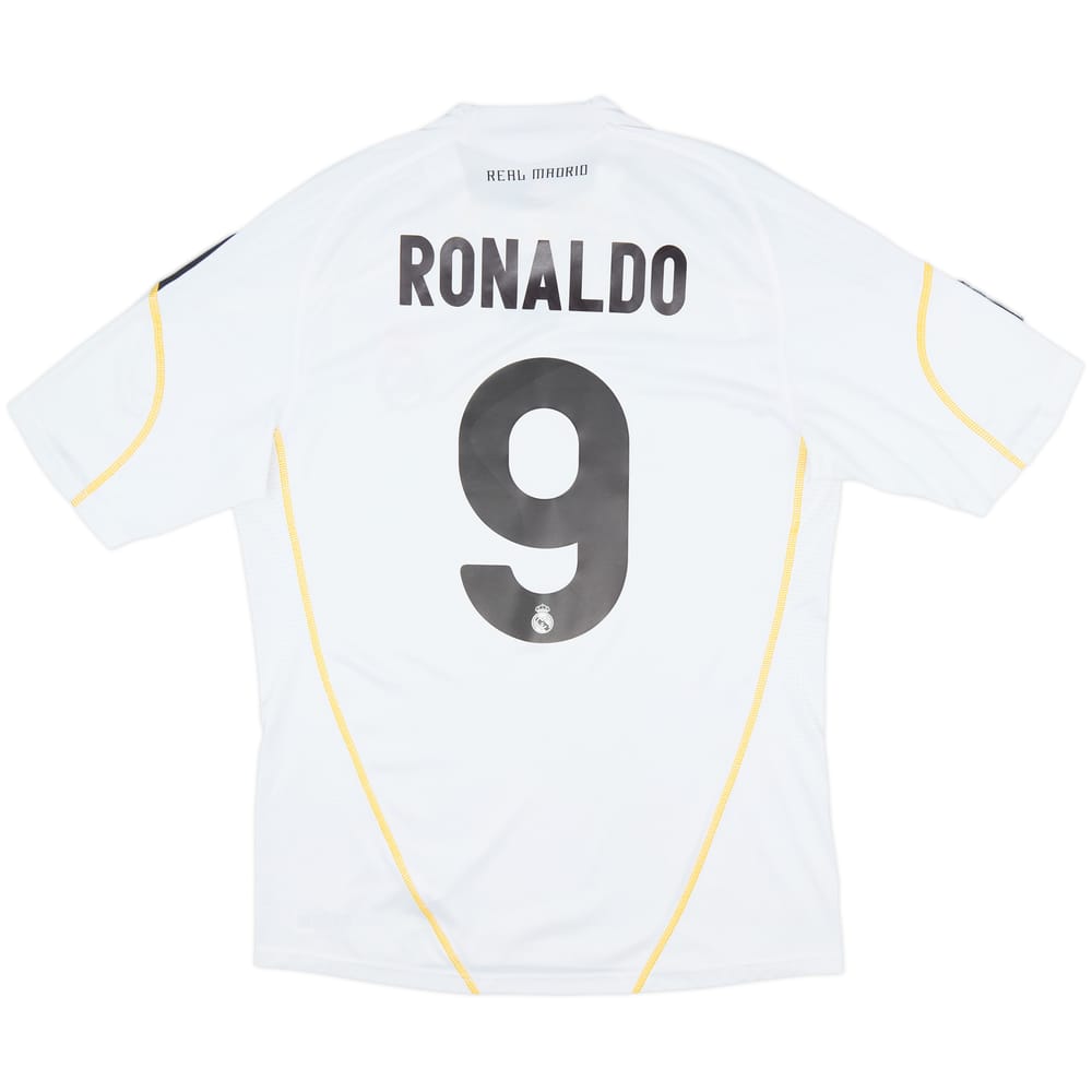 2009-10 Real Madrid Home Shirt Ronaldo #9 - 7/10 - (M)